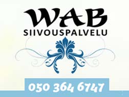 Wab-Siivouspalvelu, Aija Wallin logo